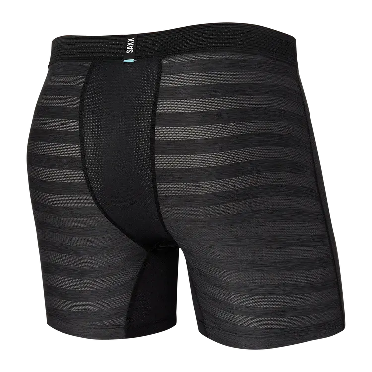 SAXX DROPTEMP COOL MESH BB FLY | BLACK HEATHER