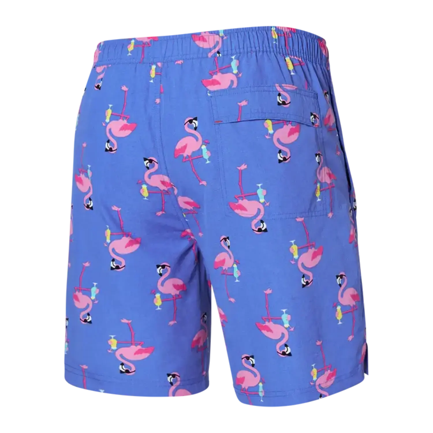 SAXX 7 GO COASTAL VOLLEY SWIM SHORTS FLOCKTAIL HOUR Gerick Sports