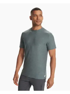 VUORI MEN'S STRATO TECH TEE | KASHMIR HEATHER