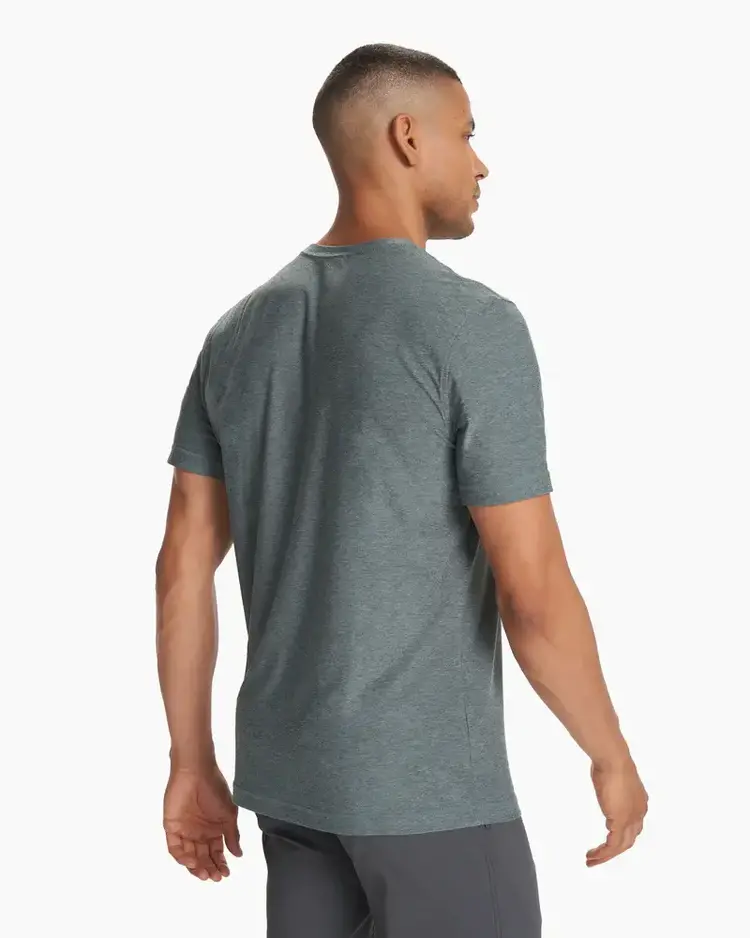 VUORI MEN'S STRATO TECH TEE | KASHMIR HEATHER