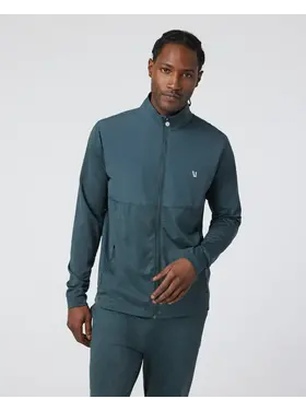 VUORI MEN'S SUNDAY ELEMENT TRACK JACKET | GROVE HTHR
