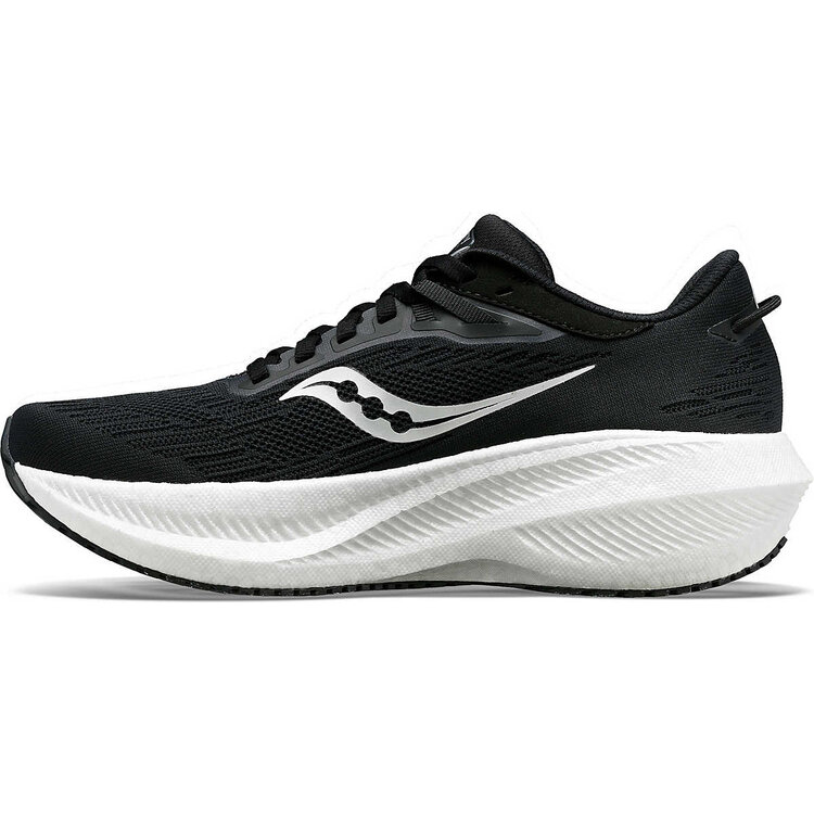 SAUCONY WOMEN'S TRIUMPH 21 | BLACK/WHITE