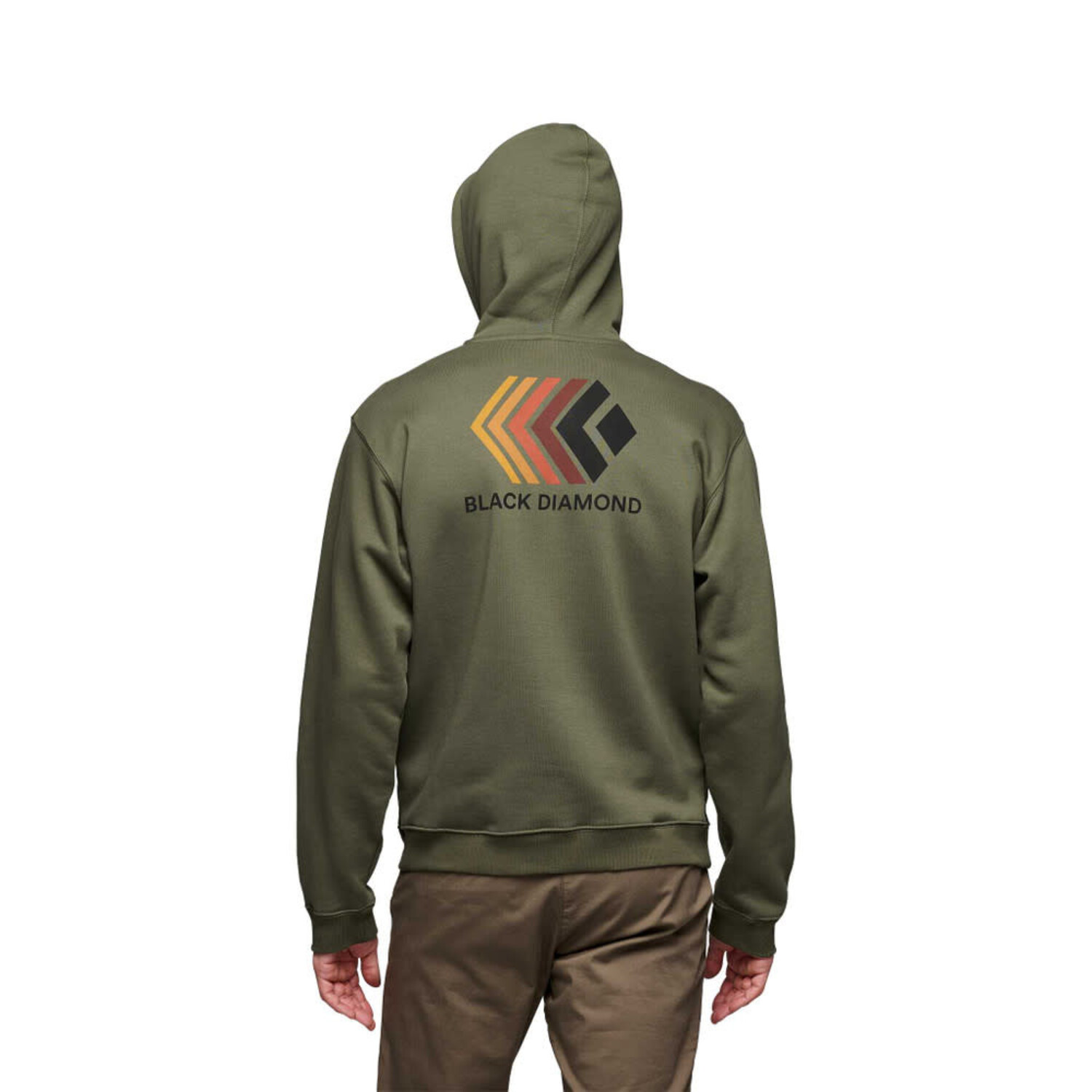 BLACK DIAMOND MEN S FADED FULL ZIP HOODIE TUNDRA