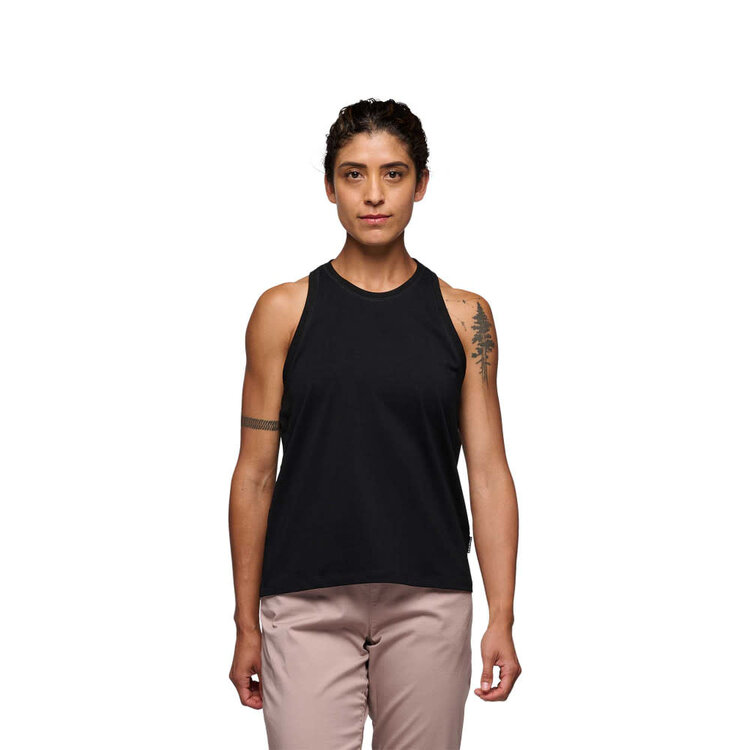 BLACK DIAMOND WOMEN'S PROJECT MUSCLE TANK | BLACK