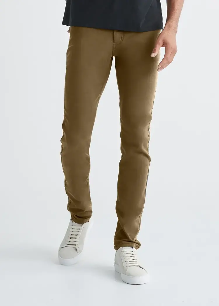 DUER MEN'S NO SWEAT SLIM PANT | TOBACCO