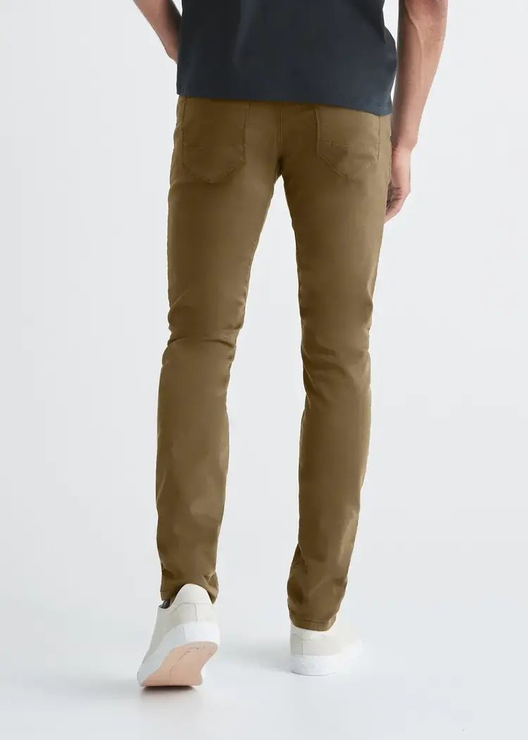 DUER MEN'S NO SWEAT SLIM PANT | TOBACCO