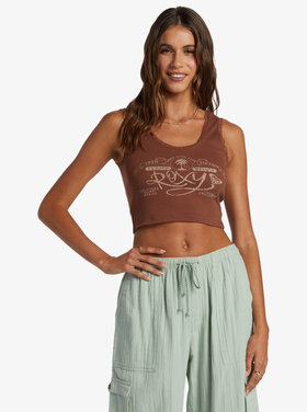 ROXY WOMEN'S VINTAGE LACE TANK | ROOT BEER