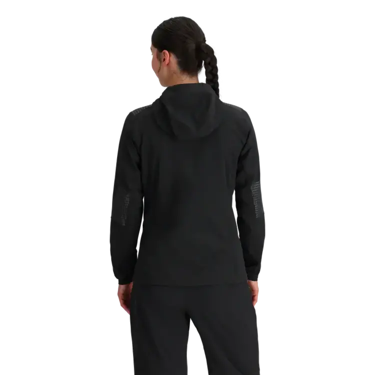 OUTDOOR RESEARCH WOMEN'S FERROSI DURAPRINT HOODIE | BLACK