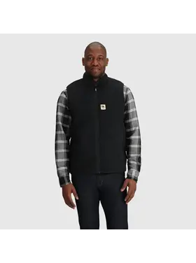 OUTDOOR RESEARCH MEN'S TOKELAND FLEECE VEST | BLACK