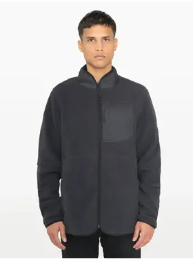 ARMADA LEDGER FLEECE JACKET | BLACK