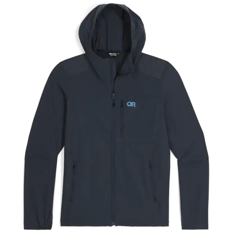 OUTDOOR RESEARCH MEN'S FERROSI DURAPRINT HOODIE | DARK NAVY