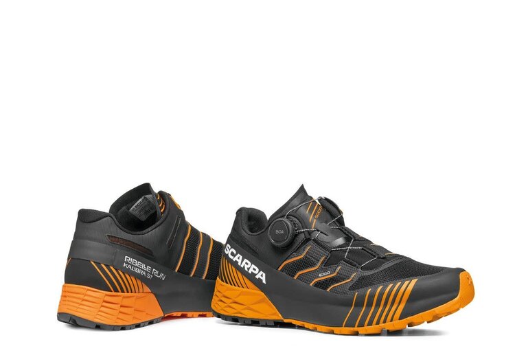 SCARPA MEN'S RIBELLE RUN KALIBRA HT | BLACK/ORANGE