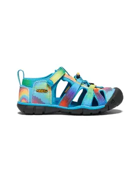 KEEN LITTLE KIDS' SEACAMP II CNX | VIVID BLUE/TIE DYE