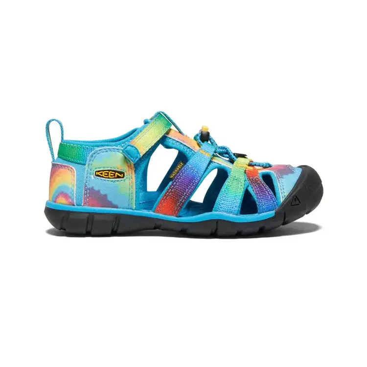 KEEN LITTLE KIDS' SEACAMP II CNX | VIVID BLUE/TIE DYE
