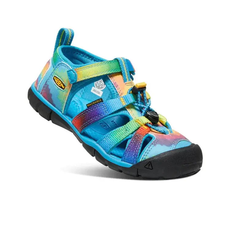 KEEN LITTLE KIDS' SEACAMP II CNX | VIVID BLUE/TIE DYE