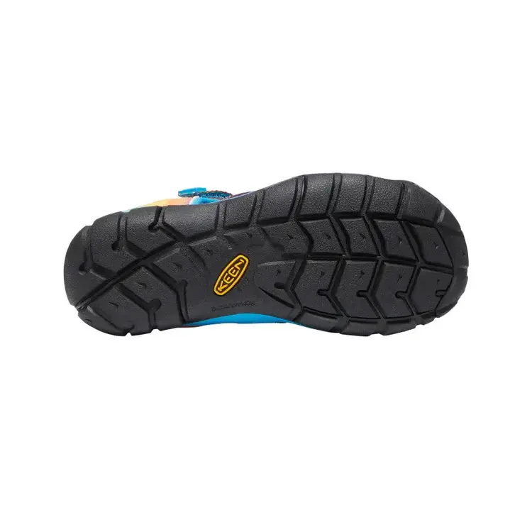 KEEN BIG KIDS' SEACAMP II CNX | VIVID BLUE/TIE DYE