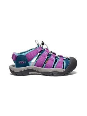 KEEN BIG KIDS' NEWPORT BOUNDLESS | BLUE/WILLOWHERB