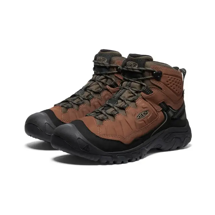 KEEN MEN'S TAGHEE IV MID WP WIDE | BISON/BLACK