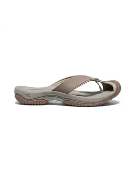 KEEN MEN'S WAIMEA LEATHER FLIP-FLOP | BRINDLE/BIRCH