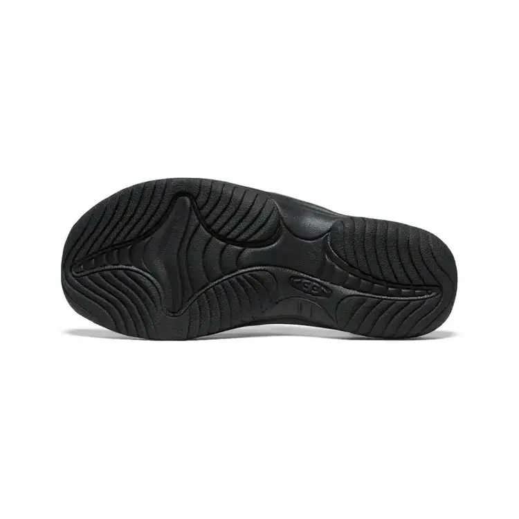 KEEN MEN'S WAIMEA LEATHER FLIP-FLOP | BLACK