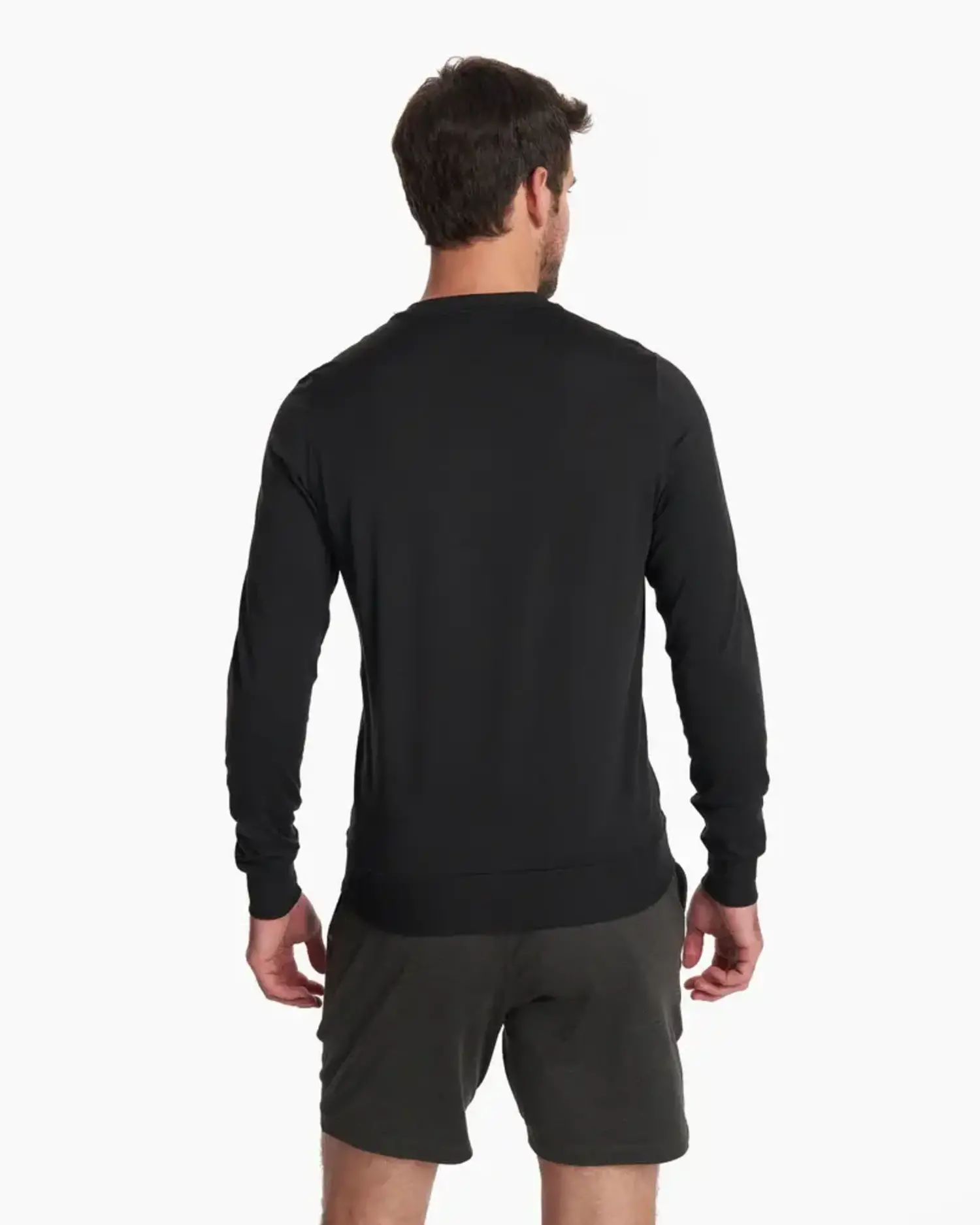 VUORI MEN'S PONTO PERFORMANCE CREW | BLACK - Gerick Sports