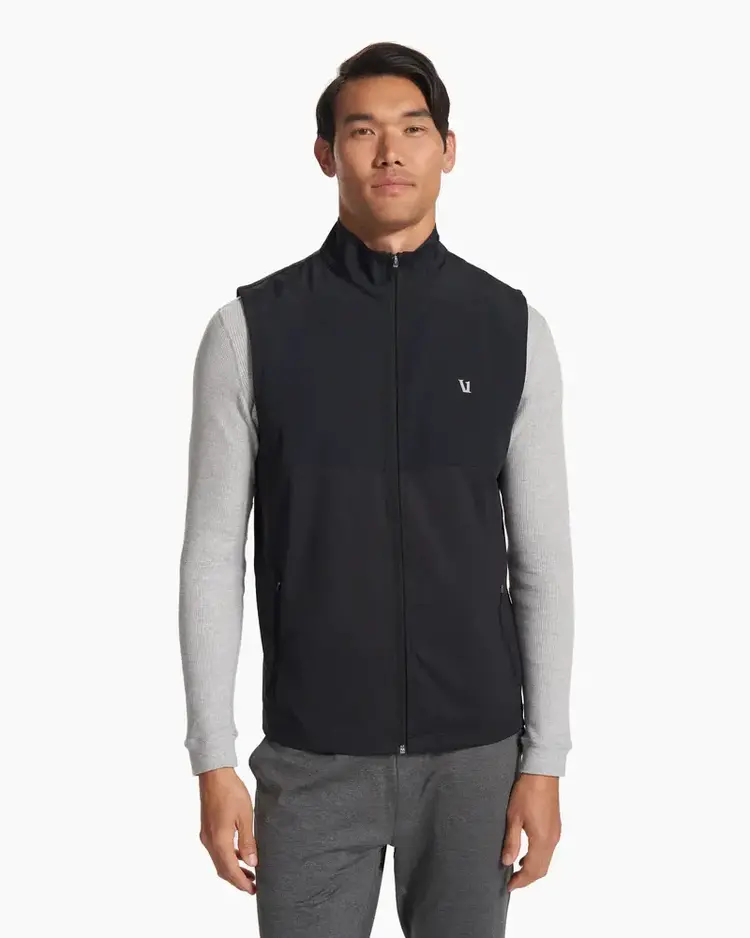 VUORI MEN'S SUNDAY ELEMENT VEST | BLACK