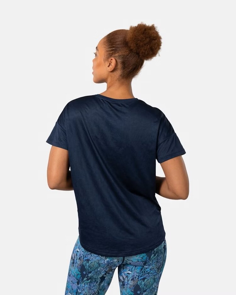 KARI TRAA WOMEN'S VILDE AIR TEE | ROYAL