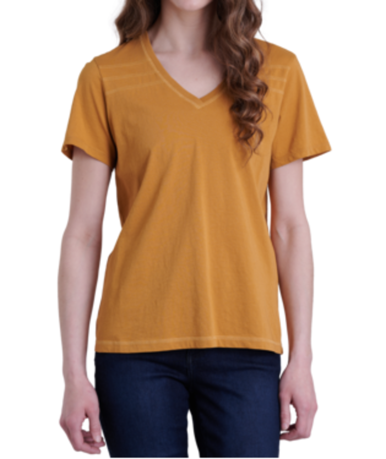 KUHL WOMEN'S ARABELLA V-NECK | GOLDEN SPICE