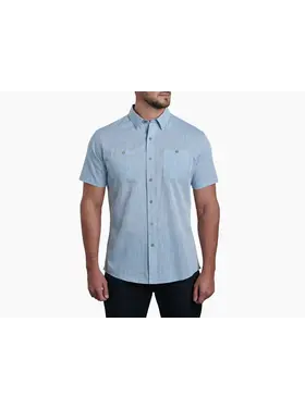 KUHL MEN'S KARIB STRIPE S/S | HORIZON BLUE