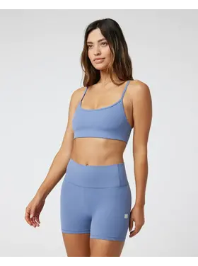 VUORI WOMEN'S ALL THE FEELS BRA | BLUE QUARTZ