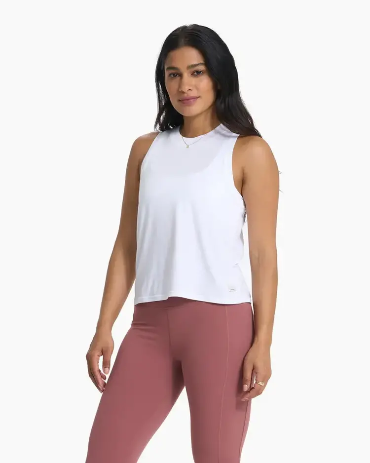 VUORI WOMEN'S ENERGY TOP | WHITE