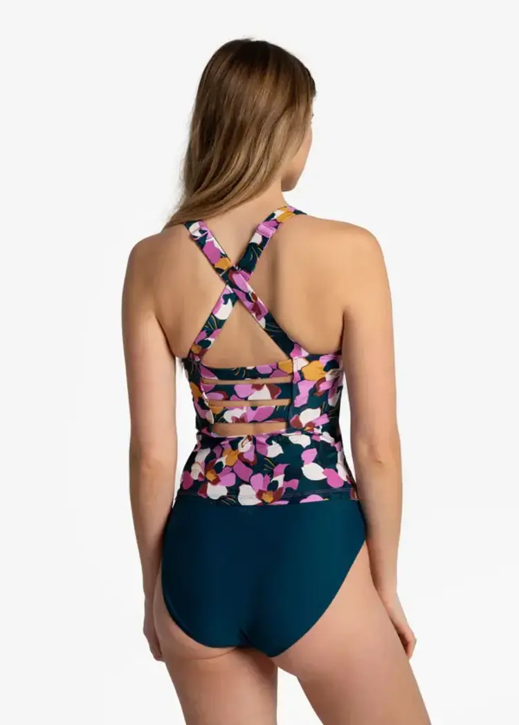 LOLE WOMEN'S OCEAN BIKINI BOTTOMS | FJORD BLUE