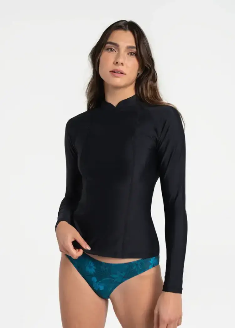 LOLE WOMEN'S SEYCHELLES RASHGUARD | BLACK