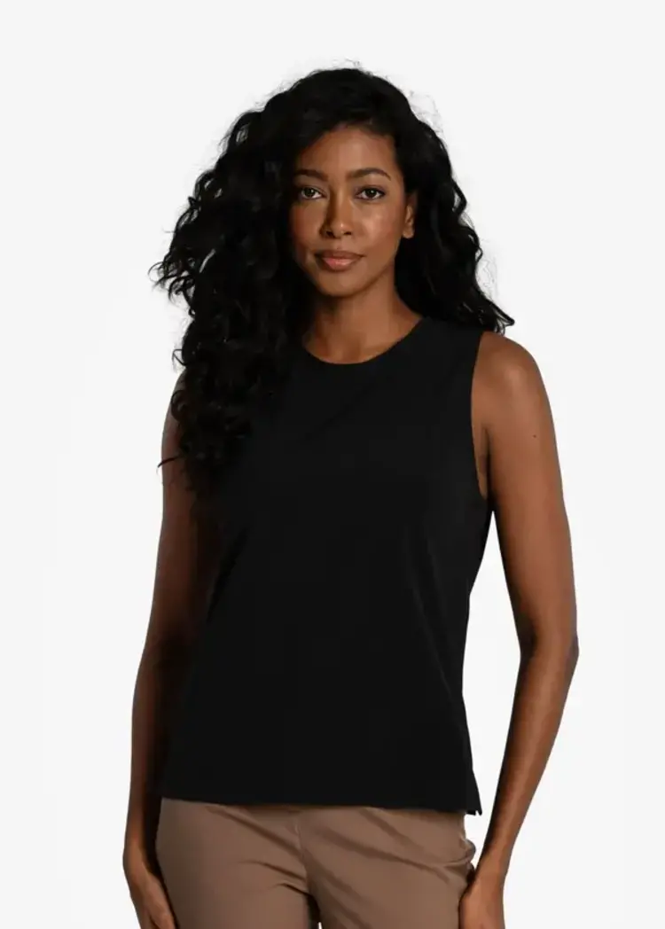 LOLE WOMEN'S OLIVIE TANK TOP | BLACK
