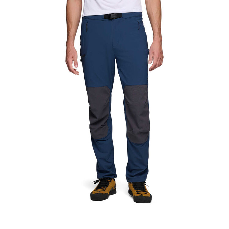 BLACK DIAMOND MEN'S ALPINE HYBRID PANTS | INDIGO/CARBON