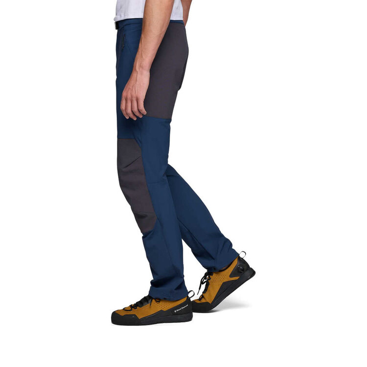 BLACK DIAMOND MEN'S ALPINE HYBRID PANTS | INDIGO/CARBON