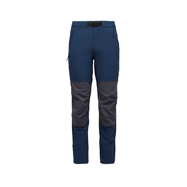 BLACK DIAMOND MEN'S ALPINE HYBRID PANTS | INDIGO/CARBON