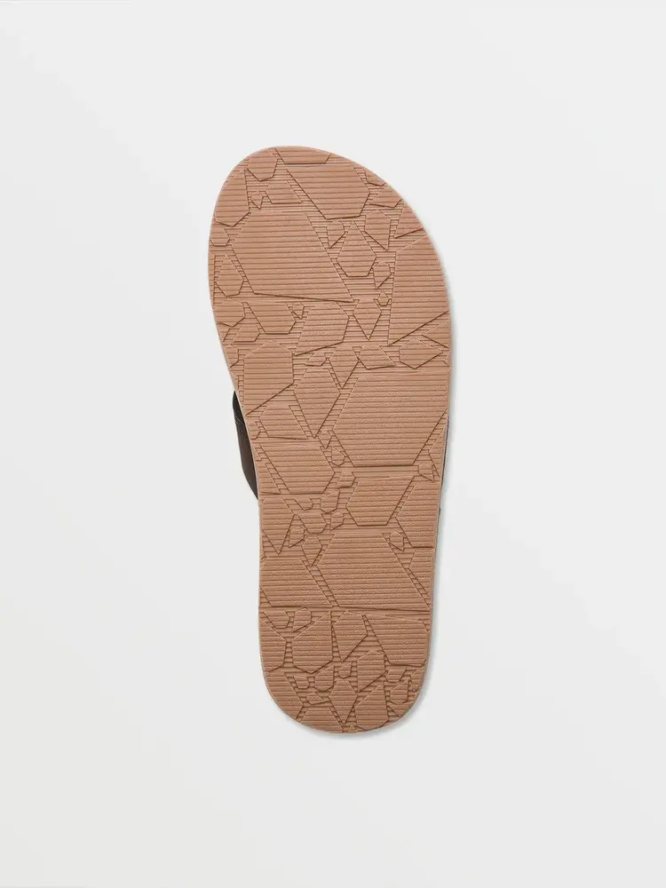 VOLCOM MEN'S RECLINER SANDALS | BROWN