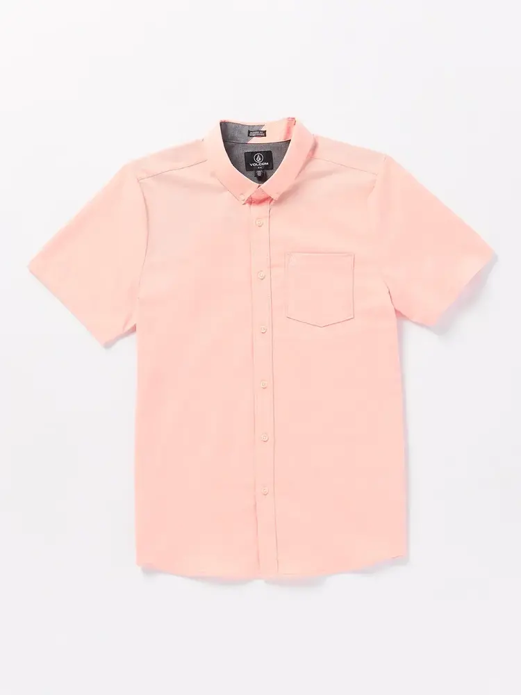 VOLCOM MEN'S EVERETT OXFORD S/S | SALMON
