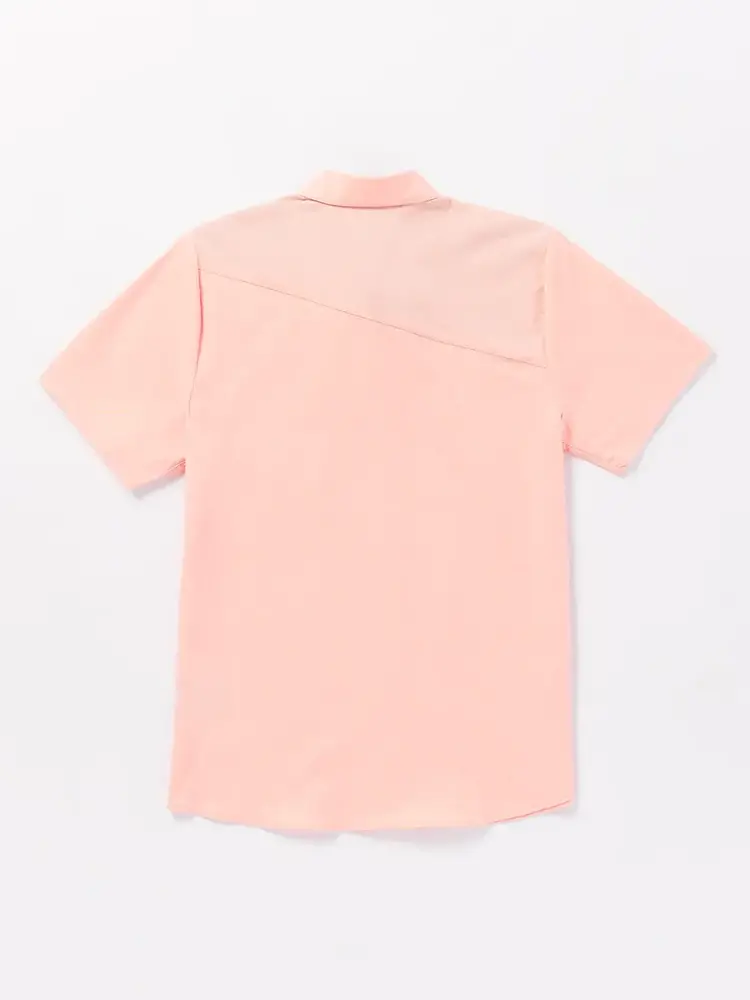 VOLCOM MEN'S EVERETT OXFORD S/S | SALMON