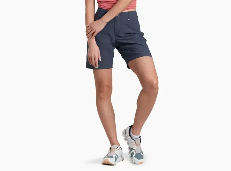 KUHL WOMEN'S TREKR 8" SHORT | INDIGO