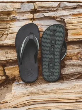 VOLCOM JACK ROBINSON SANDALS | BLACK