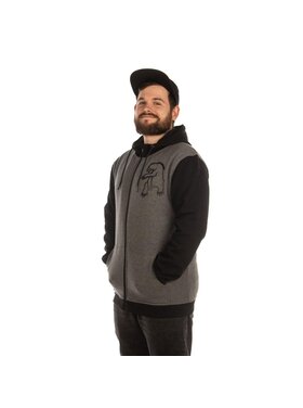 CHROMAG MEN'S CABIN HOODIE | BLACK/CHARCOAL