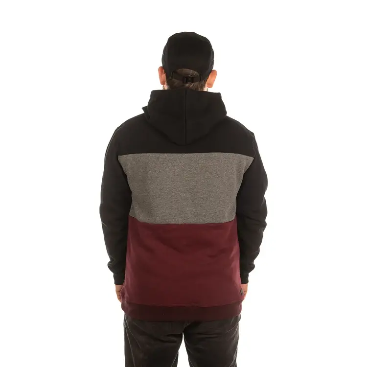 CHROMAG MEN'S PINT HOODIE | BLACK/BRICK/CHARCOAL