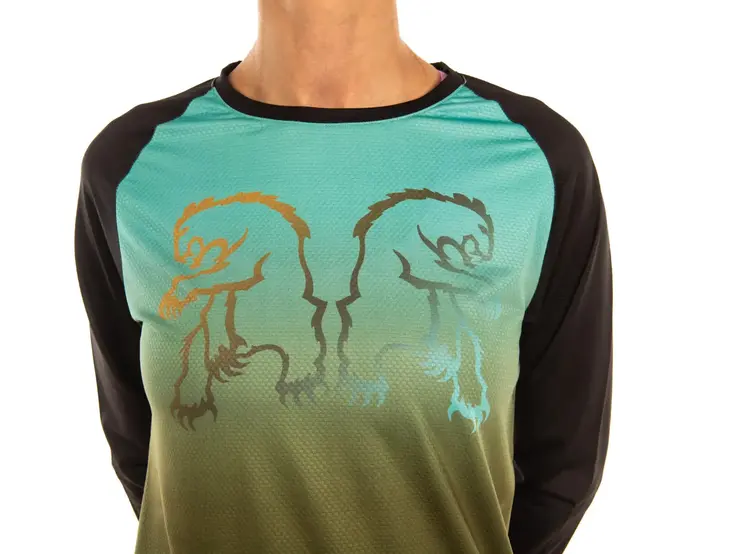 CHROMAG WOMEN'S MISSION JERSEY | TURQUOISE GRADIENT