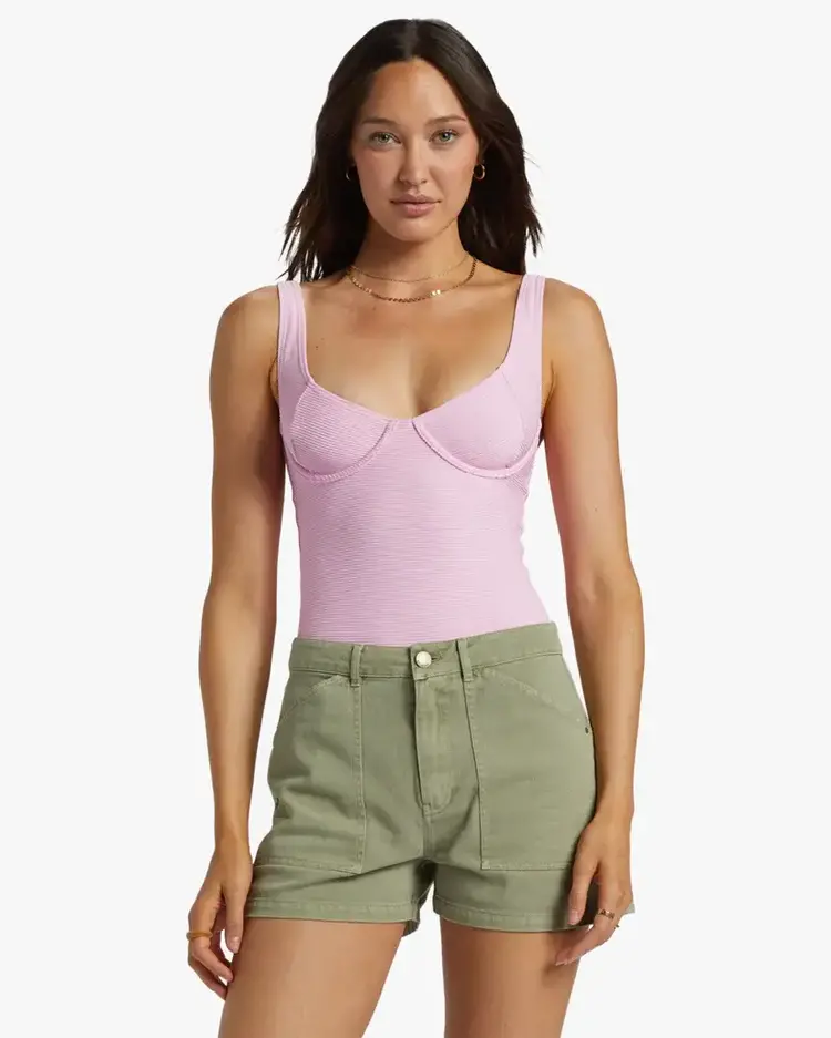 BILLABONG WOMEN'S LEIA DENIM SHORTS | ARMY