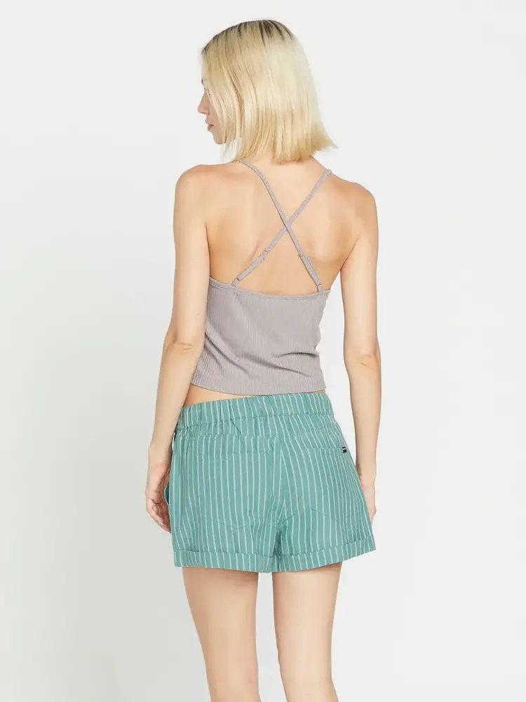 VOLCOM WOMEN'S SLIP KNIT CAMI | DAZE GREY