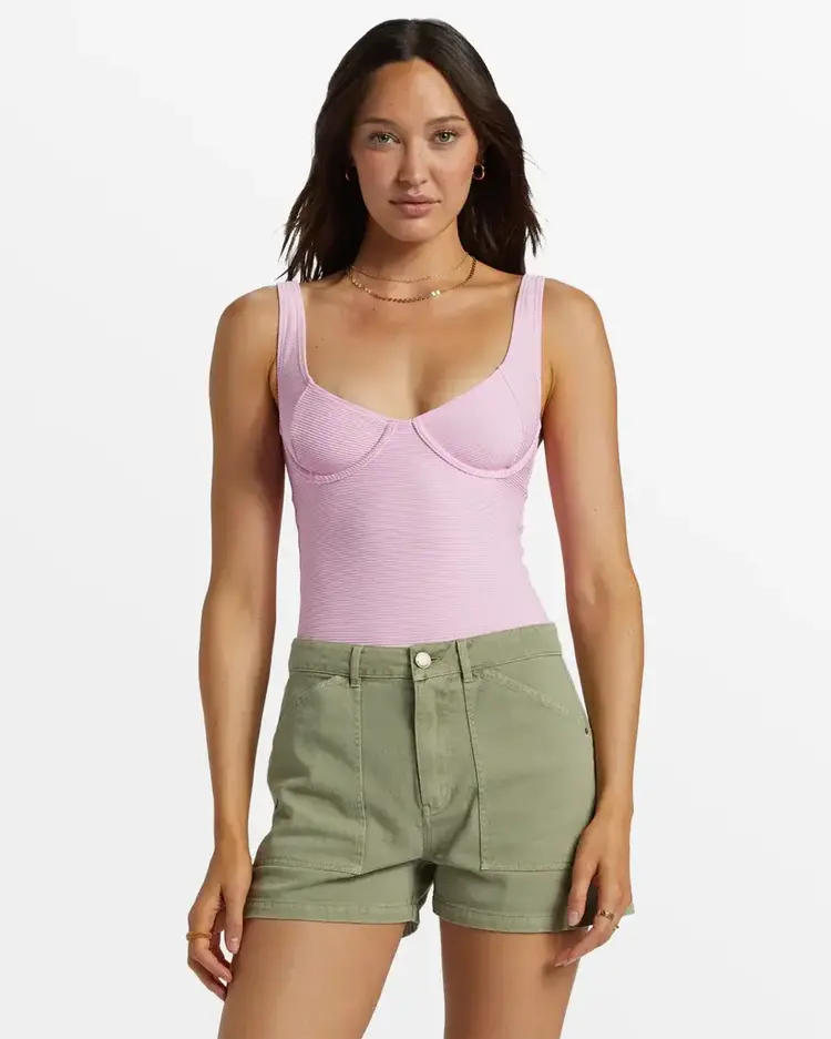 BILLABONG WOMEN'S LEIA DENIM SHORTS | ARMY