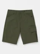 W43 wjk paint cargo shorts カーキ L メンズ wjk - W43 wjk paint cargo shorts カーキ L メンズの通販 by