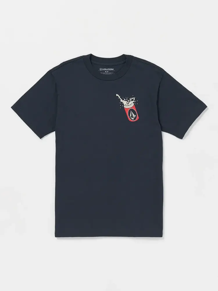 VOLCOM MEN'S ICE COLD STOKE S/S TEE | NAVY